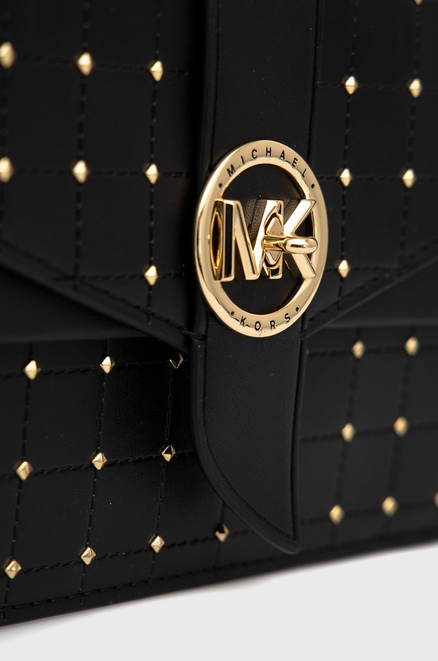 

Шкіряна сумочка MICHAEL Michael Kors колір чорний