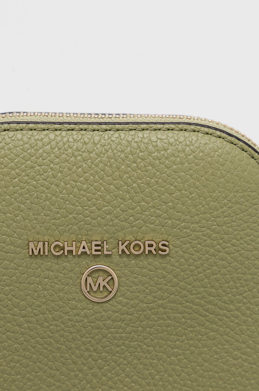 

Шкіряна сумочка MICHAEL Michael Kors колір зелений