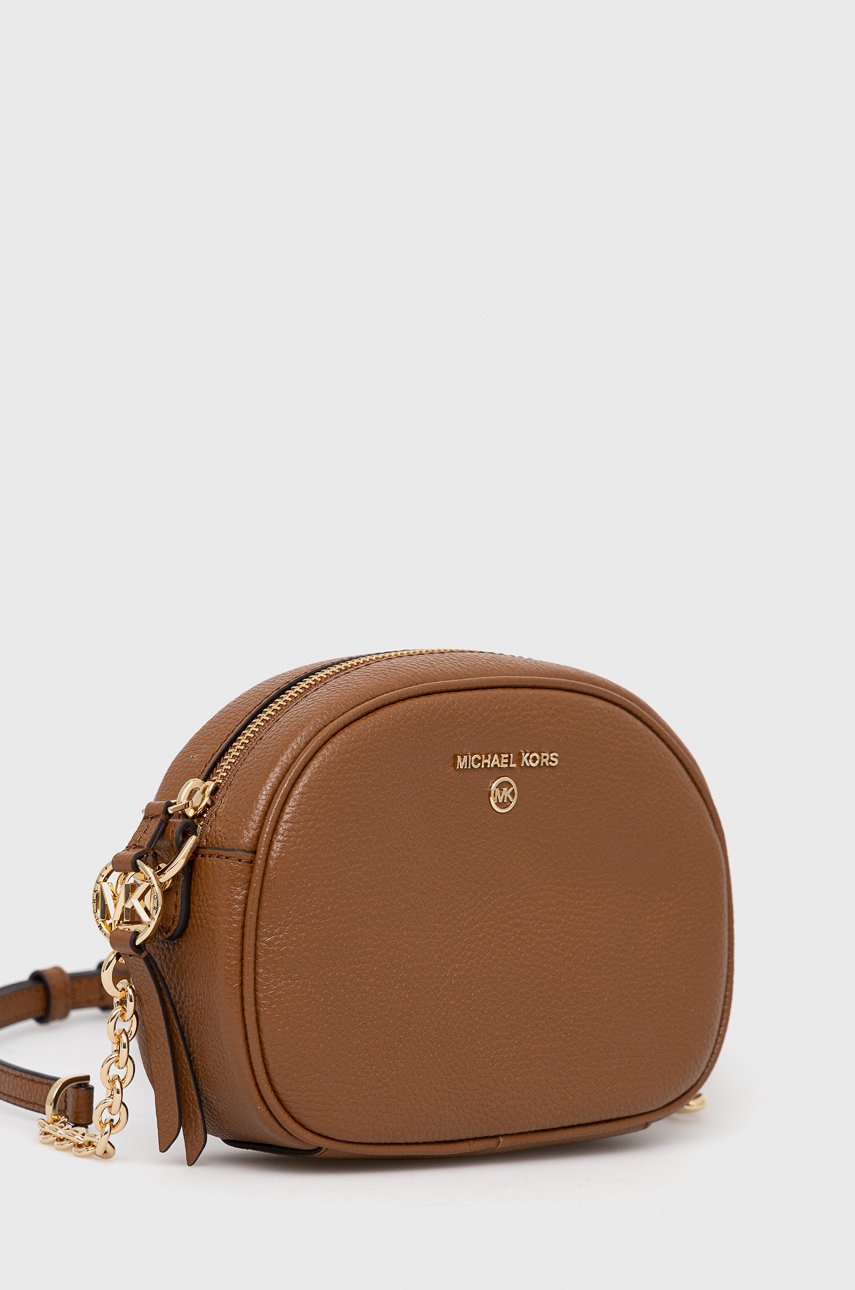 

Кожаная сумочка MICHAEL Michael Kors цвет коричневый