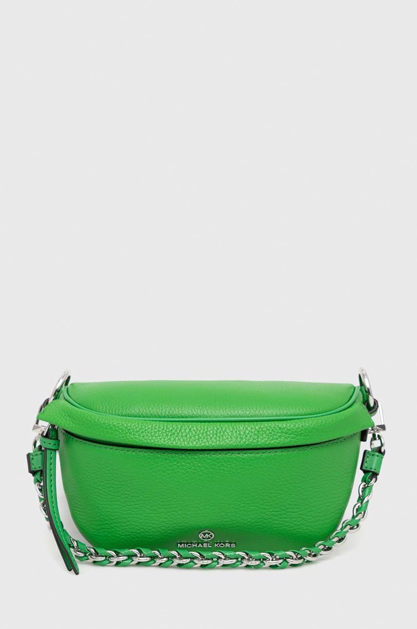 

Кожена чанта MICHAEL Michael Kors в синьо, Зелен