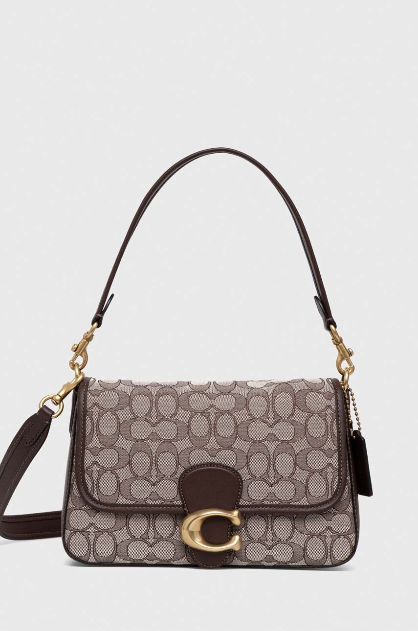 

Сумочка Coach колір бежевий