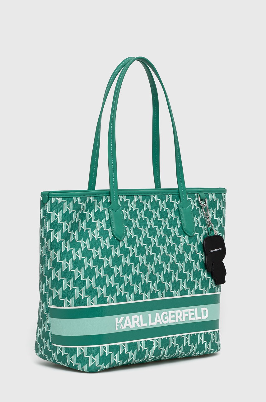 

Сумочка Karl Lagerfeld колір зелений