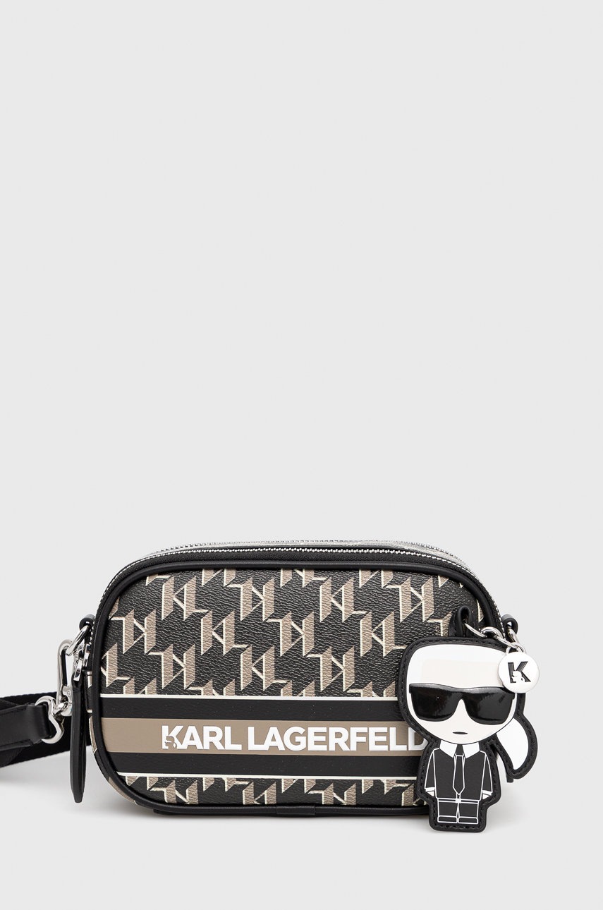 

Чанта Karl Lagerfeld в черно, Черен