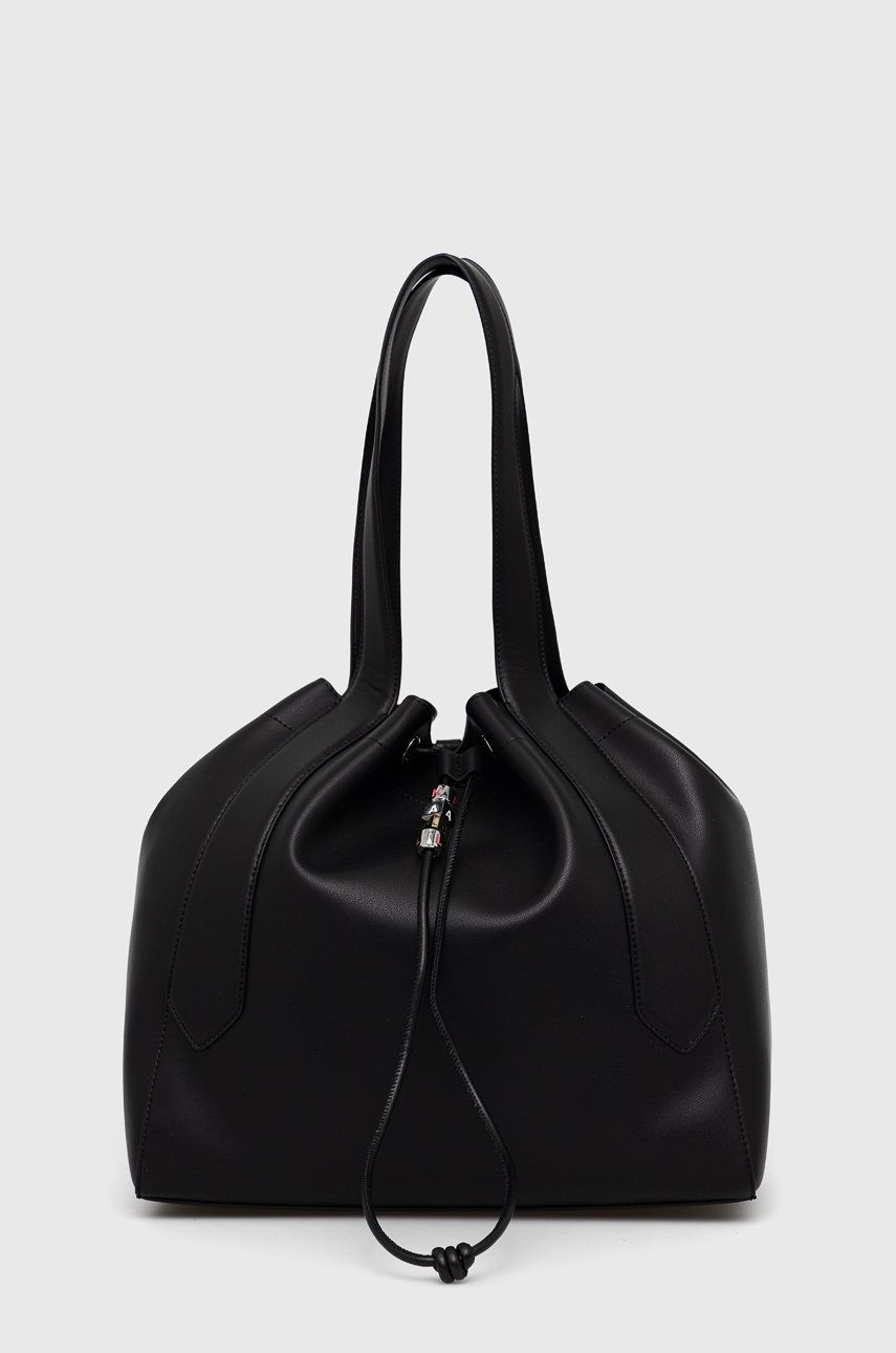 Karl Lagerfeld poseta culoarea negru Accesorii imagine 2022