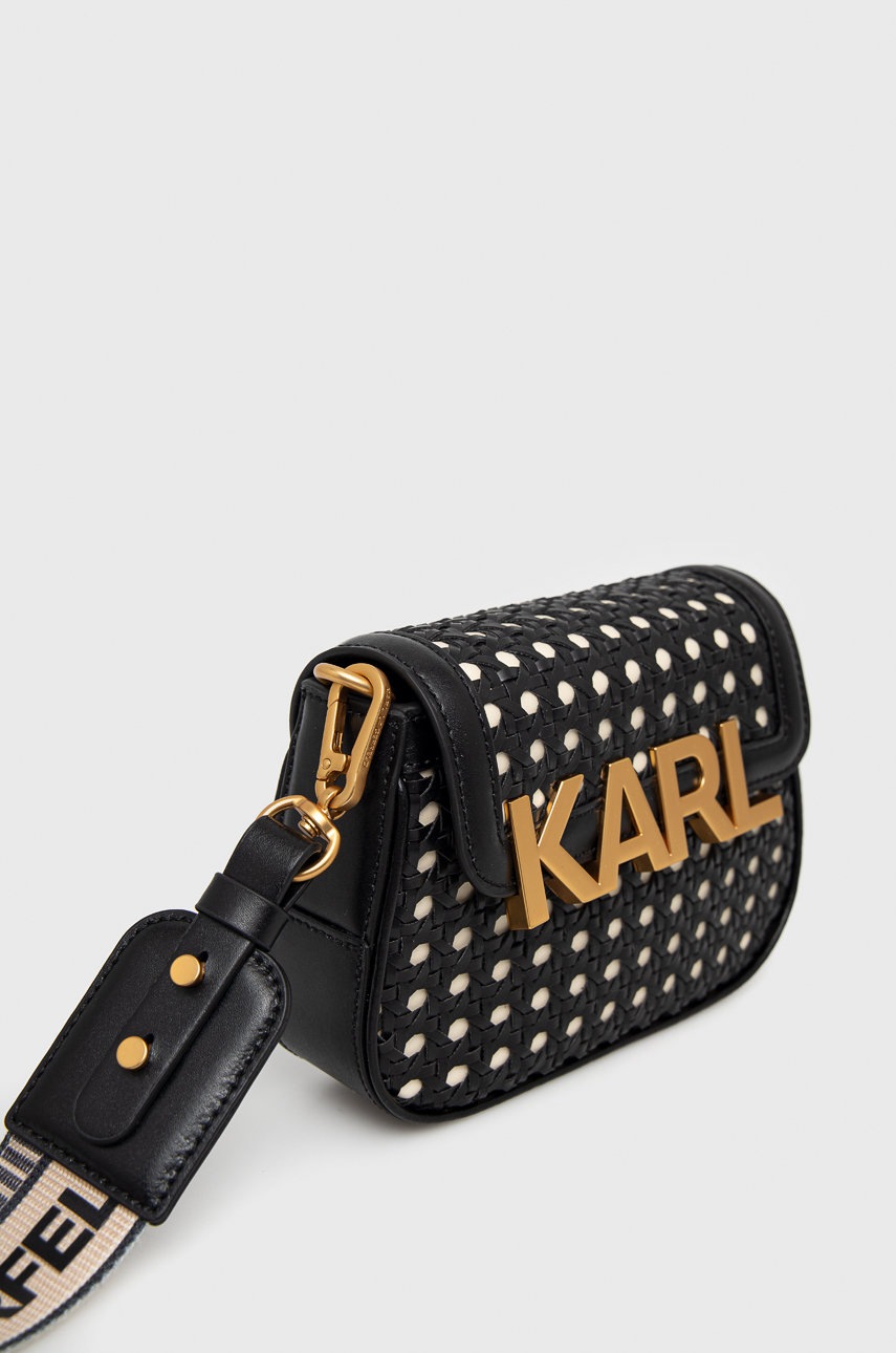 

Сумочка Karl Lagerfeld колір чорний