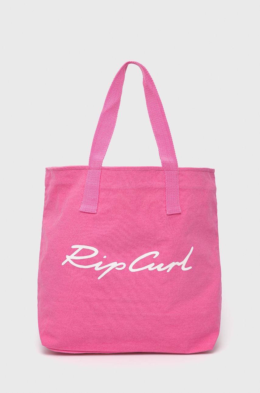 

Плажна чанта Rip Curl в розово, Розов