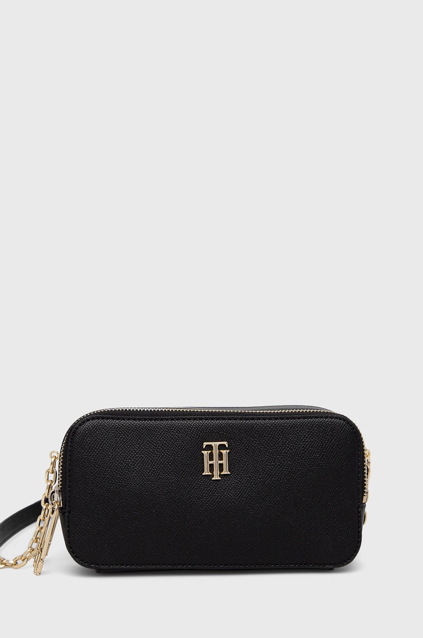 

Чанта Tommy Hilfiger в черно, Черен