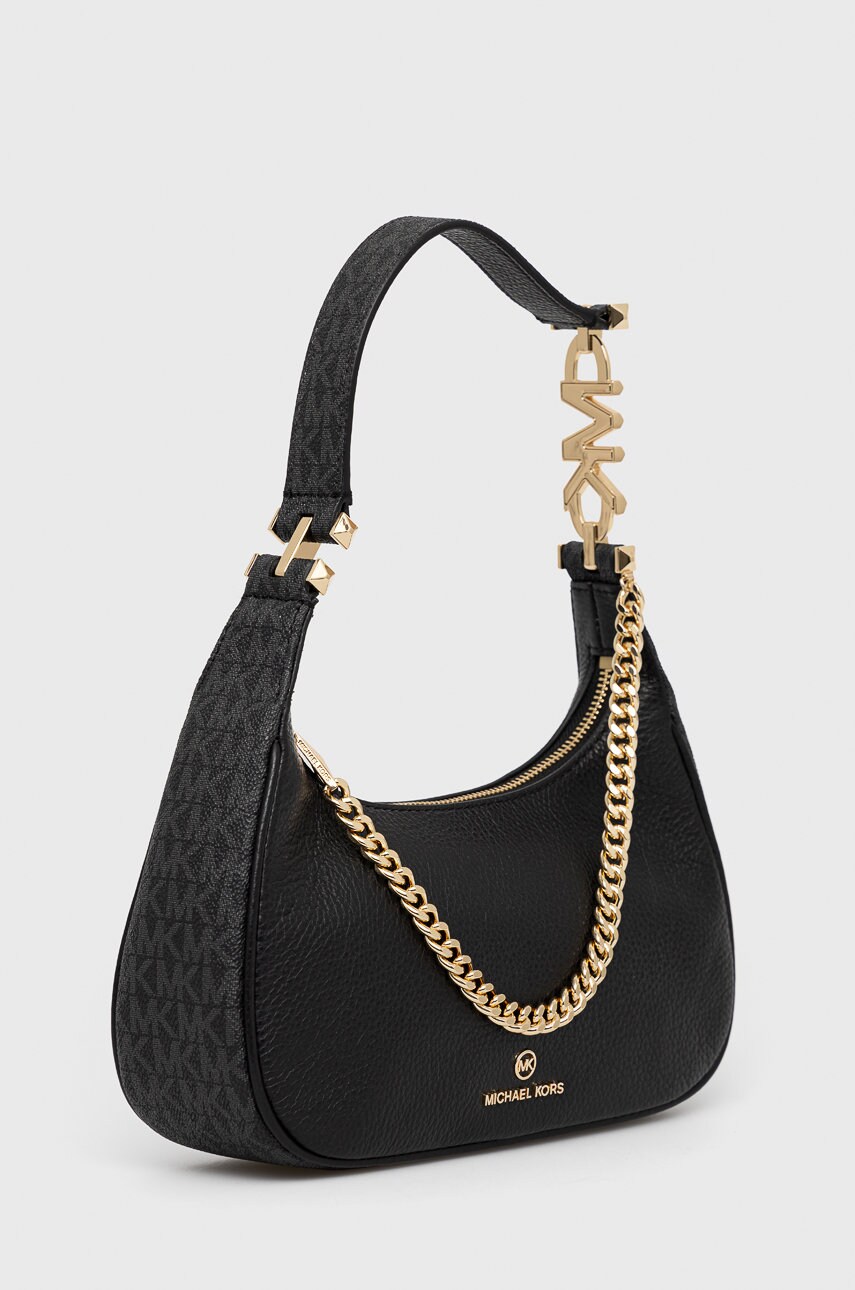 

Шкіряна сумочка MICHAEL Michael Kors колір чорний