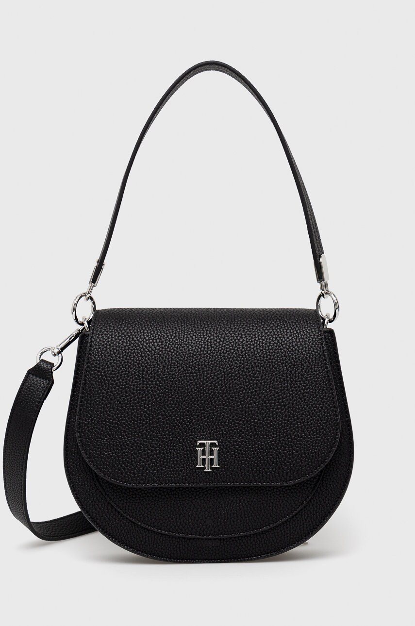 

Чанта Tommy Hilfiger в черно, Черен