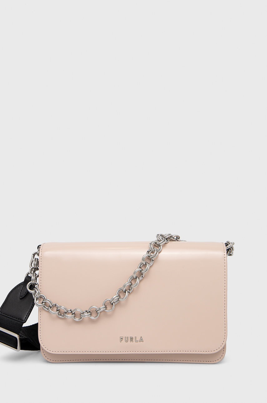 

Чанта Furla в розово, Розов