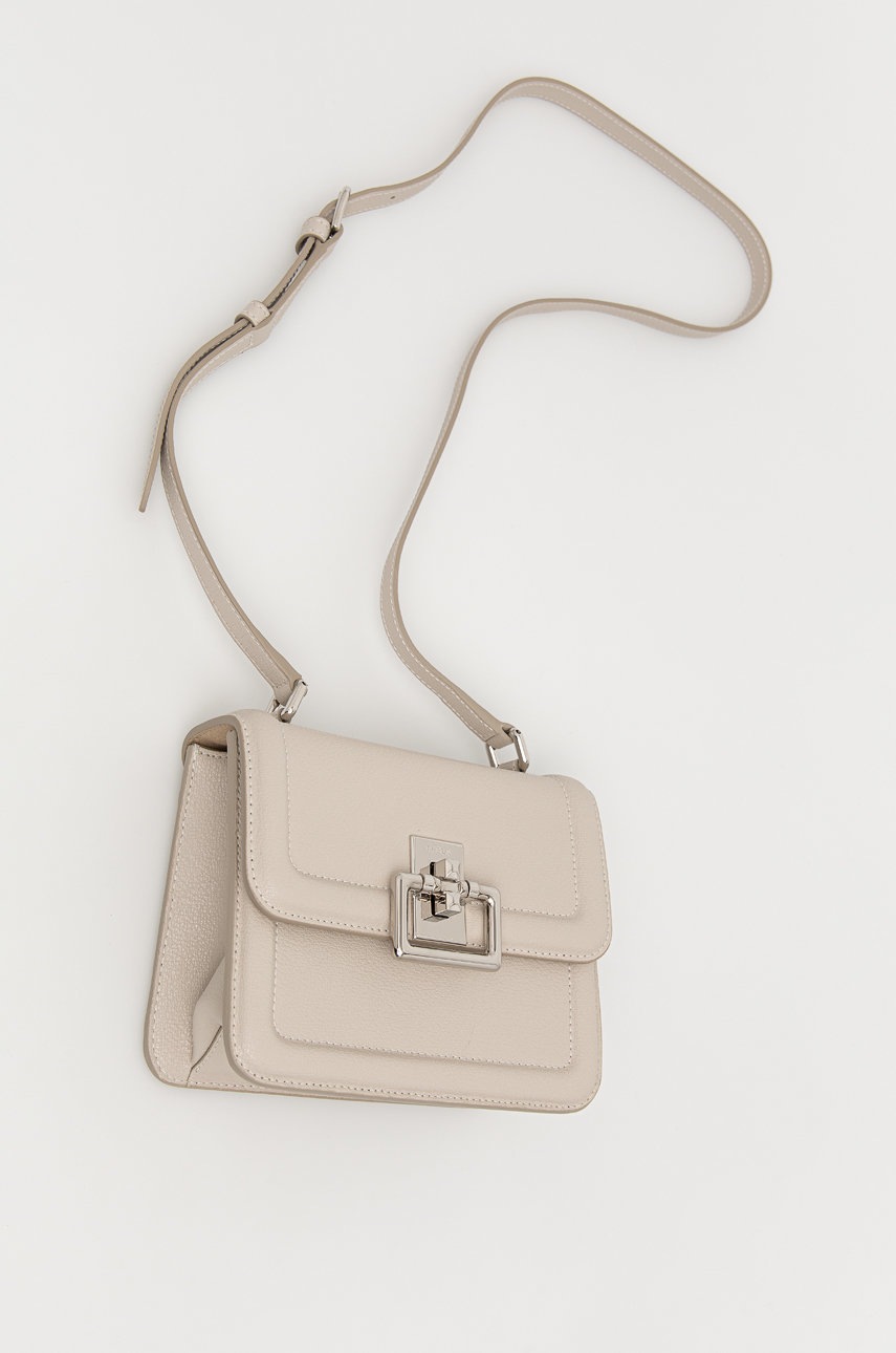 

Шкіряна сумочка Furla колір сірий