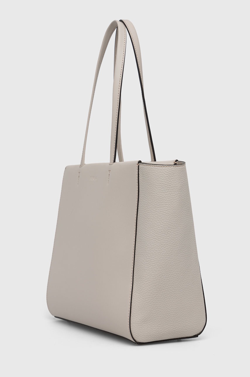 

Шкіряна сумочка Furla колір сірий