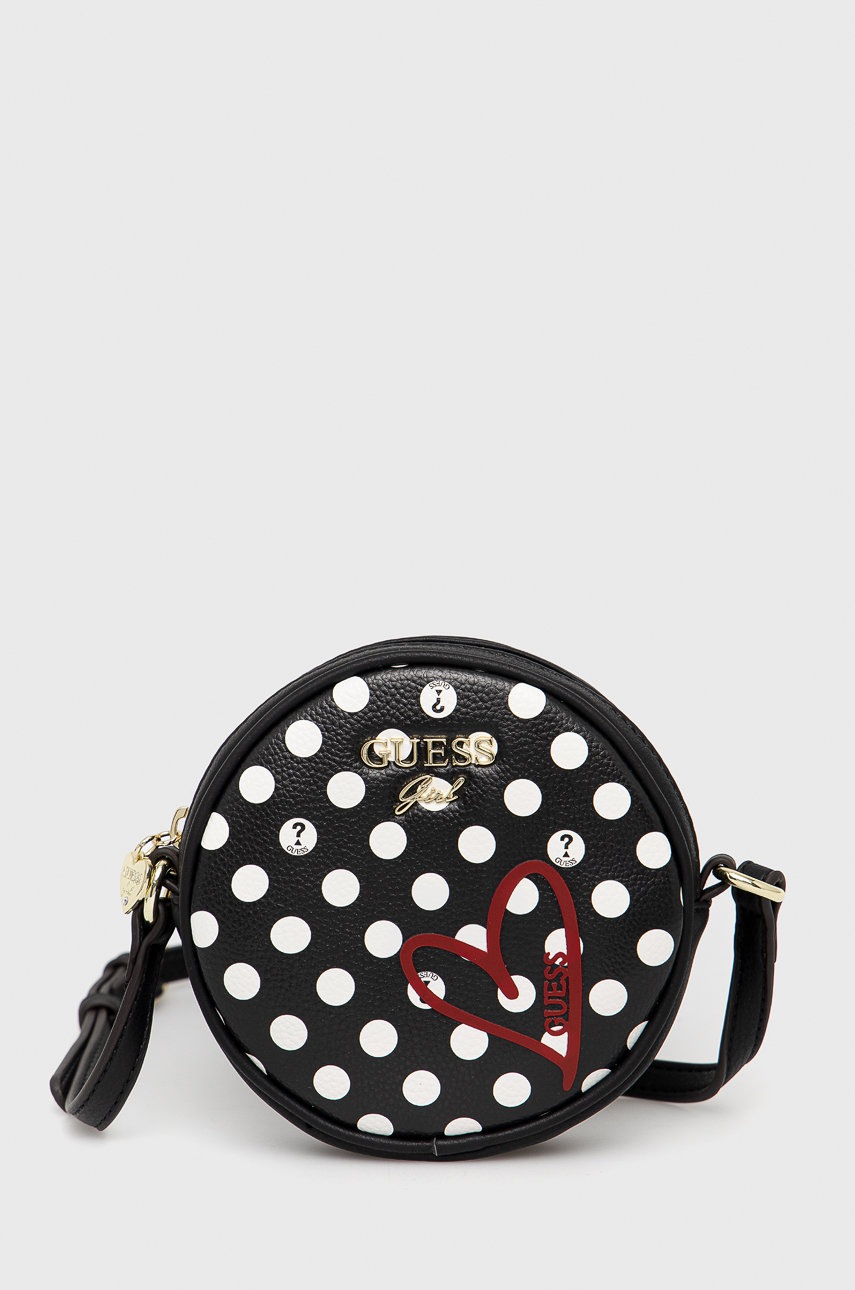

Детска чанта Guess в черно, Черен