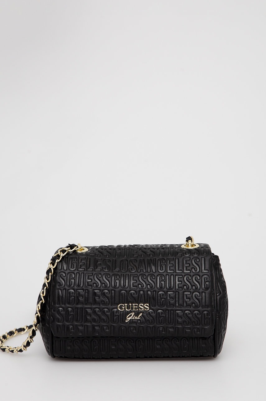

Детска чанта Guess в черно, Черен