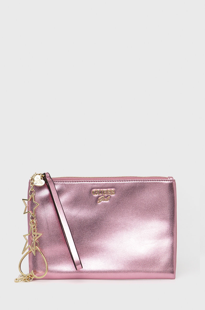 

Детска чанта Guess в розово, Розов