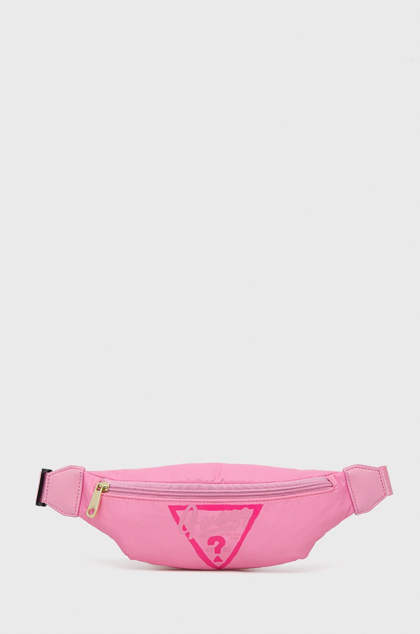 

Детска чанта за кръст Guess в розово, Розов