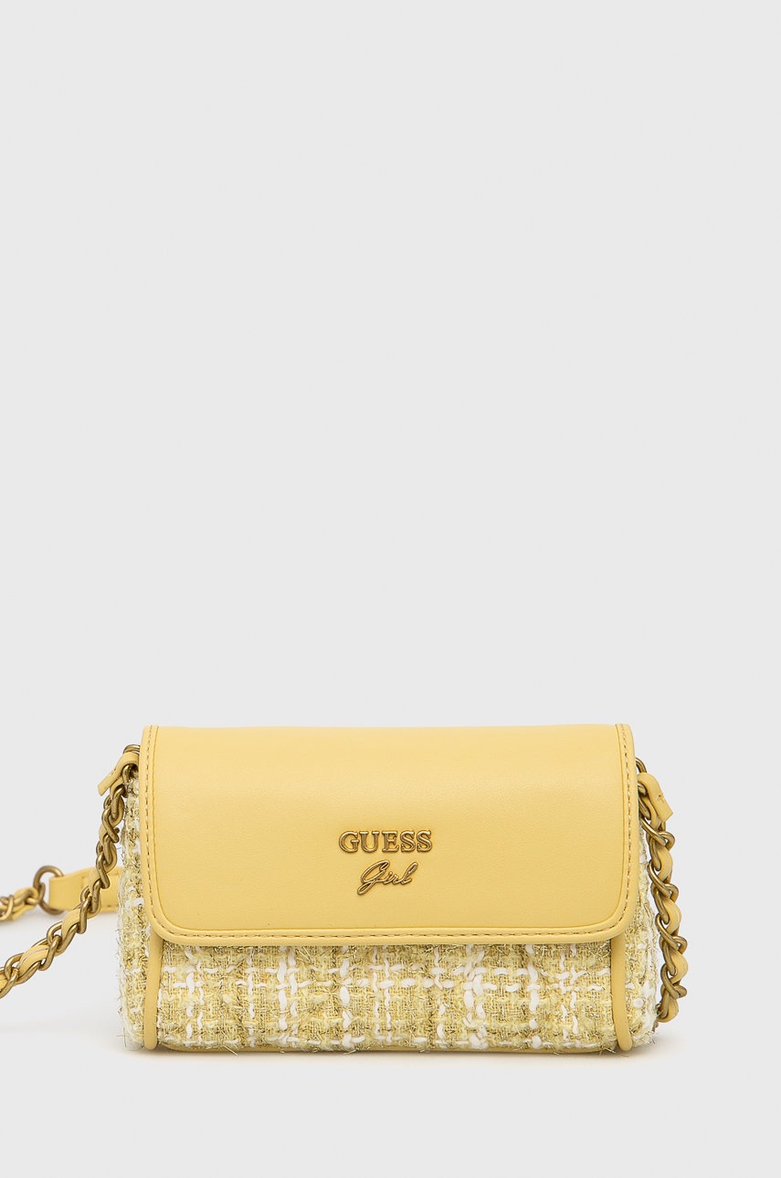 

Чанта Guess в жълто, Жълт