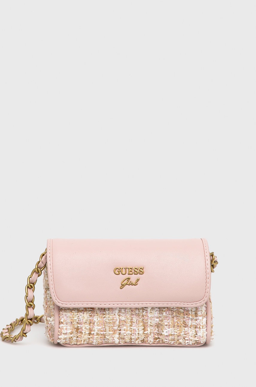 

Чанта Guess в розово, Розов