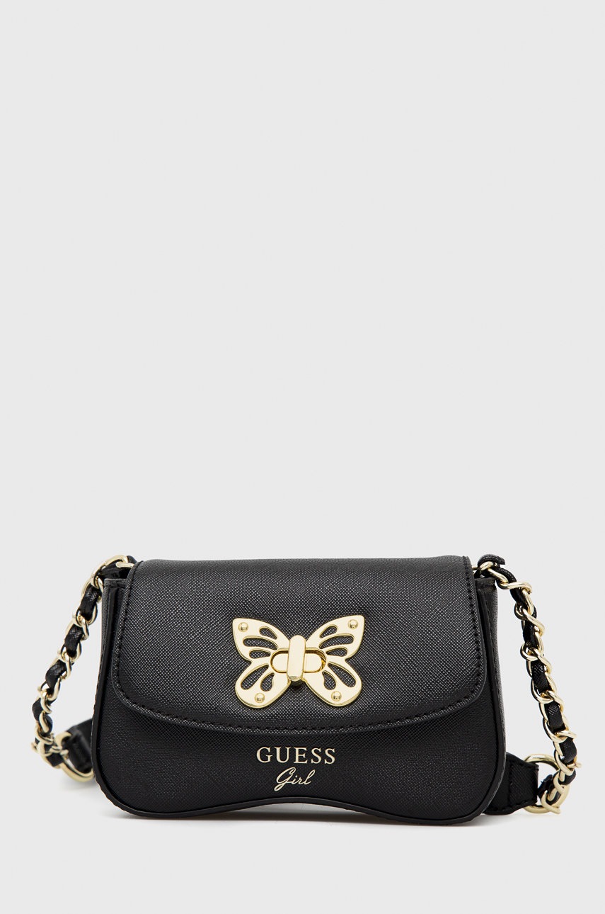 

Детска чанта Guess в черно, Черен