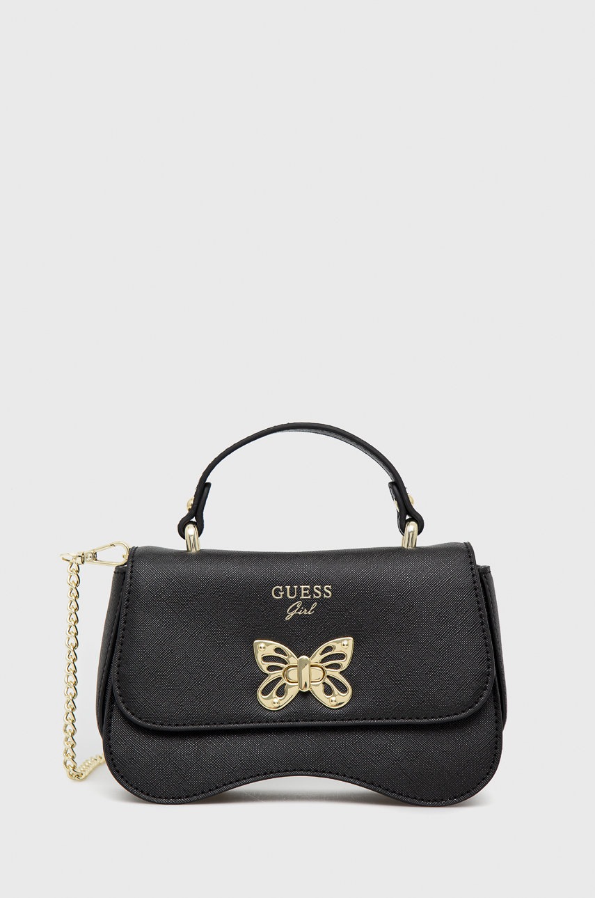 

Детска чанта Guess в черно, Черен