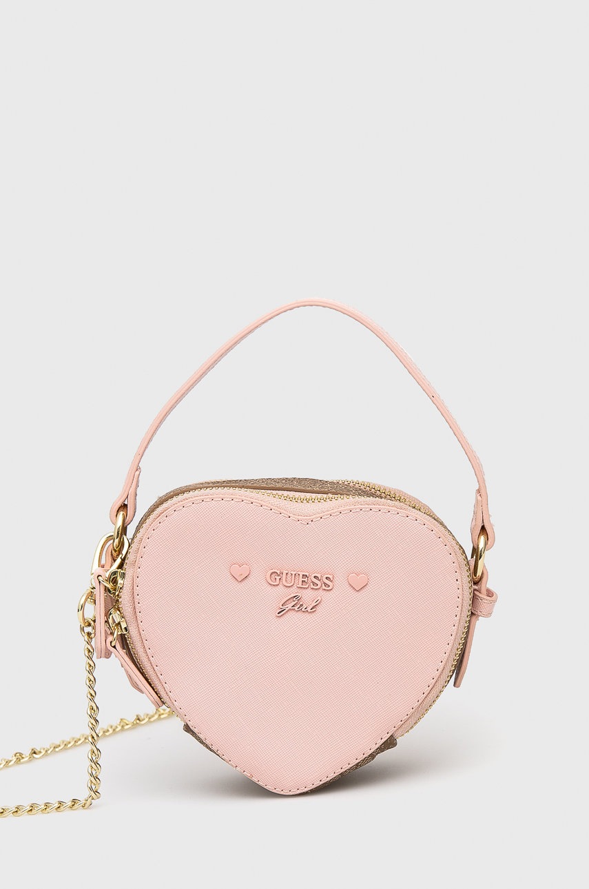 

Детска чанта Guess в розово, Розов