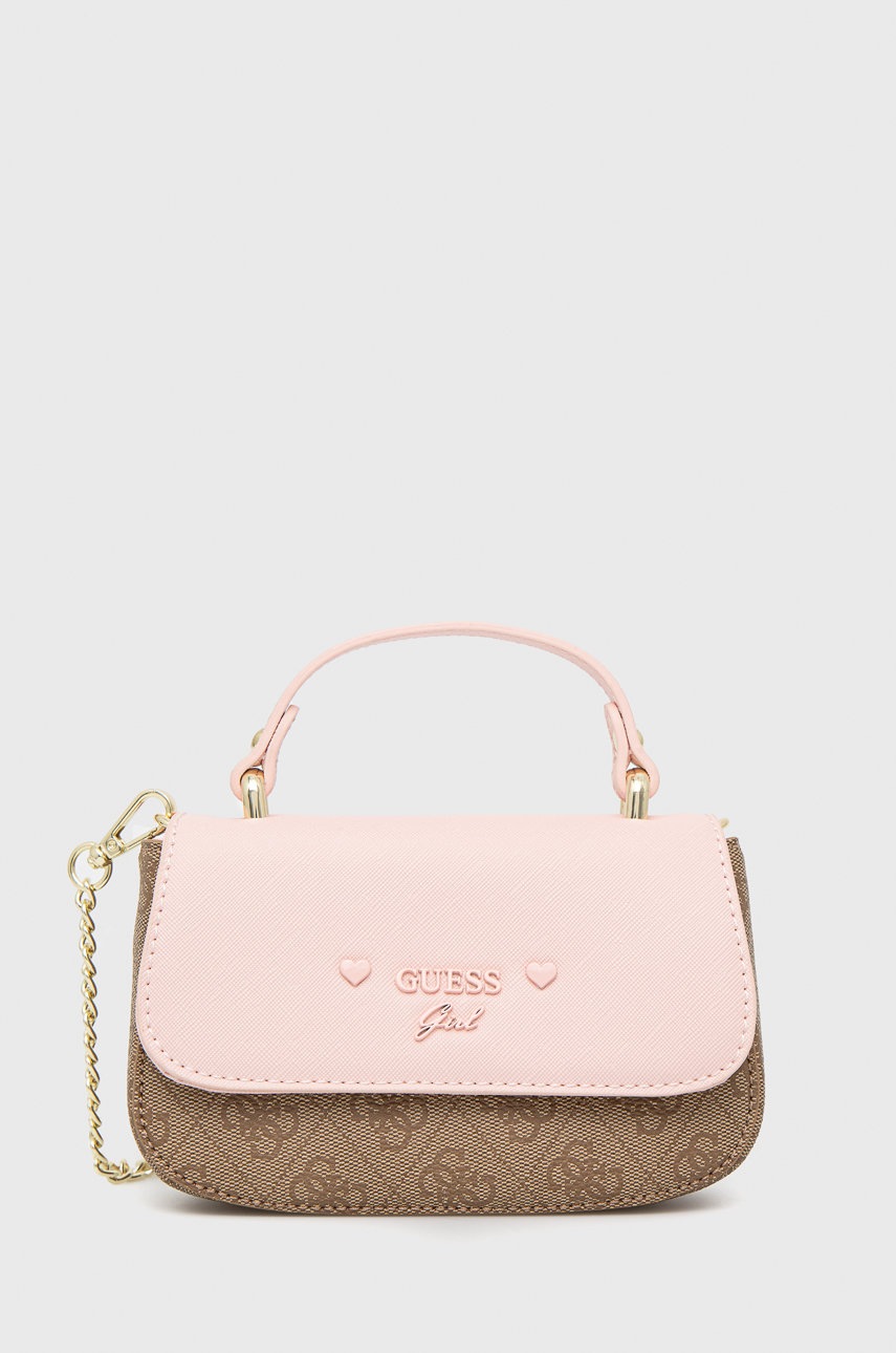

Детска чанта Guess в розово, Розов
