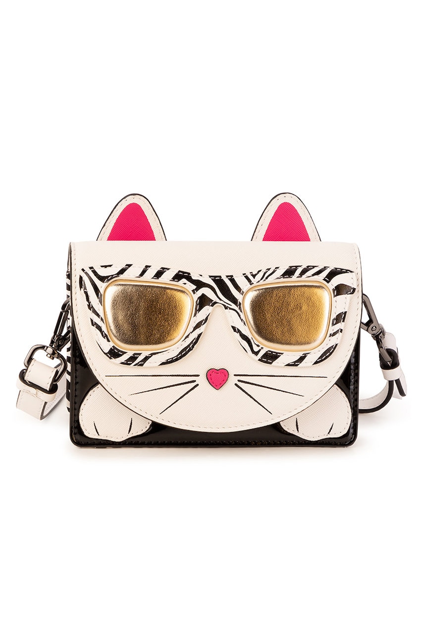 Karl lagerfeld poseta fete culoarea alb