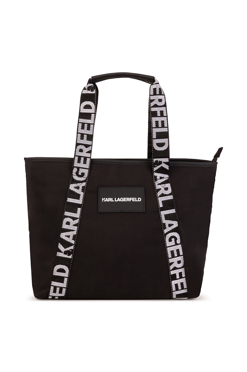Karl lagerfeld poseta fete culoarea negru