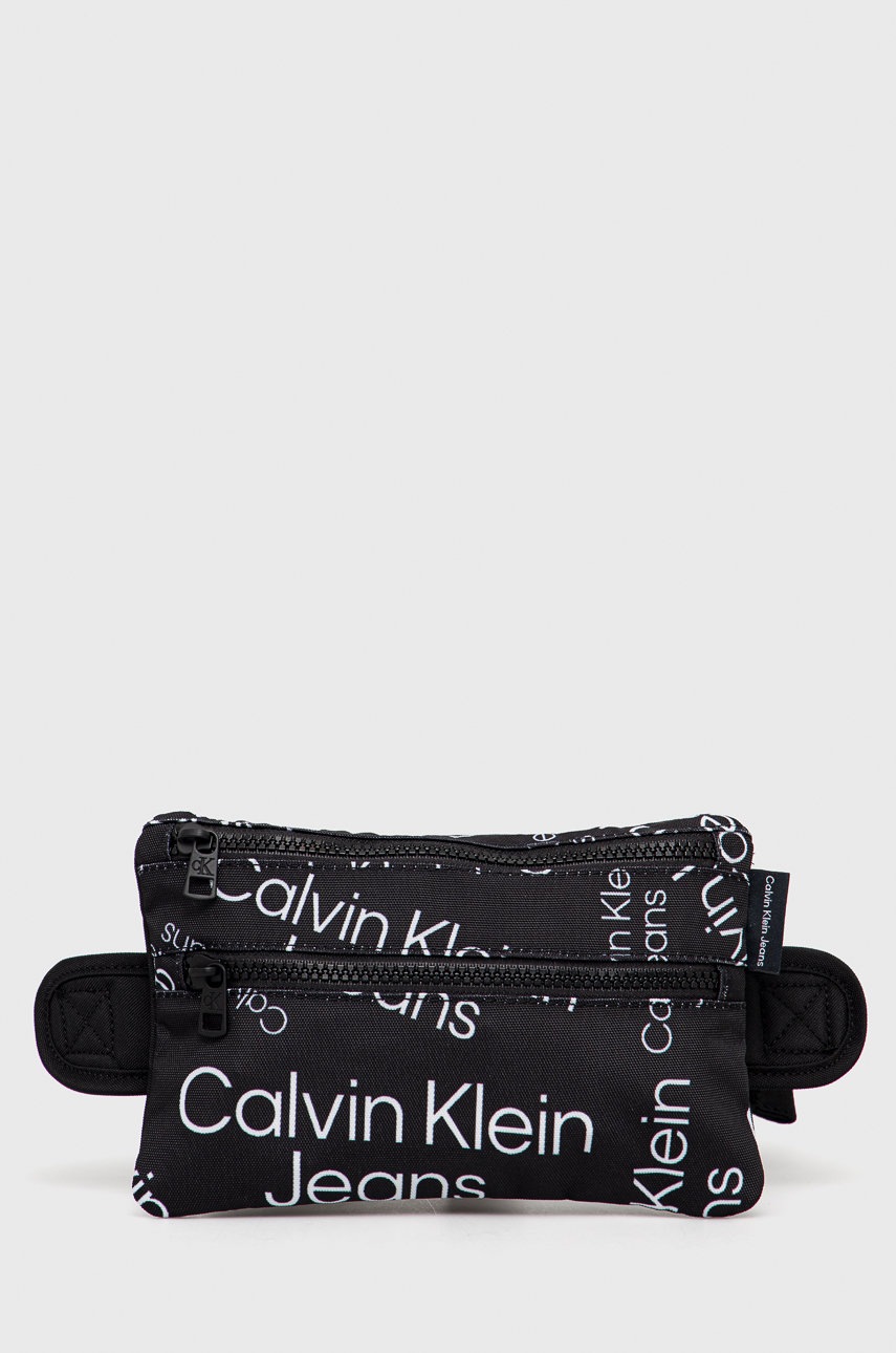 

Чанта за кръст Calvin Klein Jeans в черно, Черен
