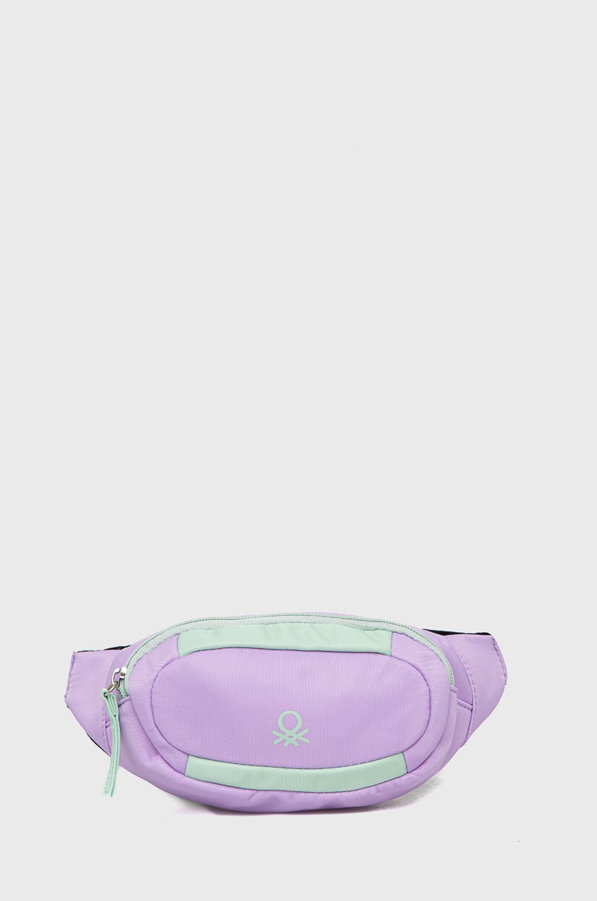 United colors of benetton borseta copii culoarea violet