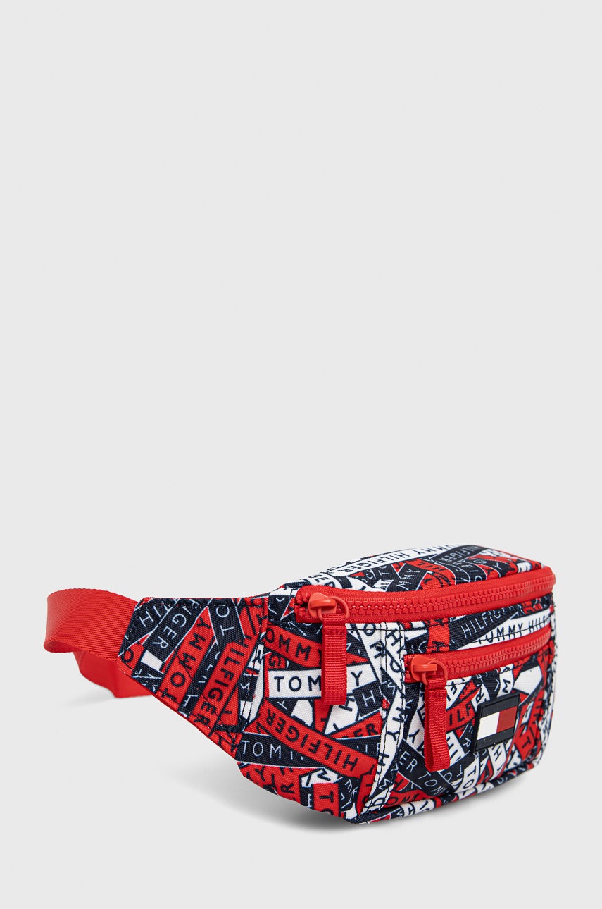 

Сумка на пояс Tommy Hilfiger цвет красный
