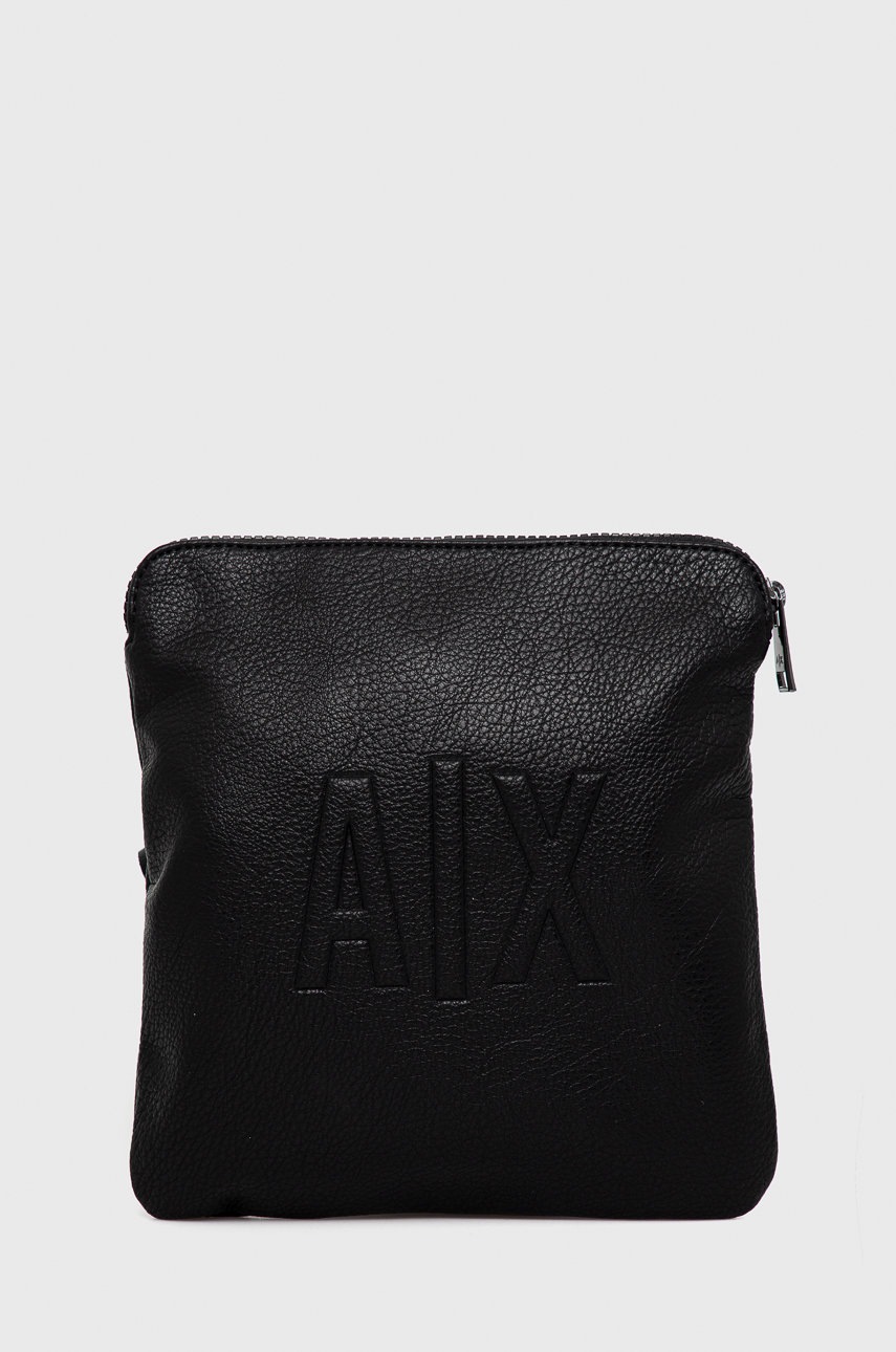 

Чанта през рамо Armani Exchange в черно, Черен