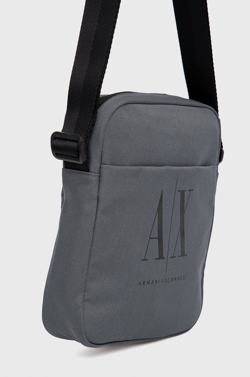 

Сумка Armani Exchange колір сірий