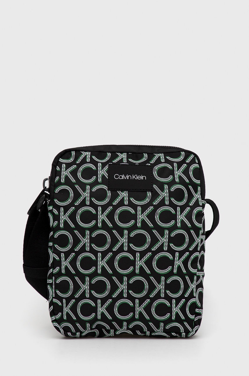 

Чанта през рамо Calvin Klein в черно, Черен
