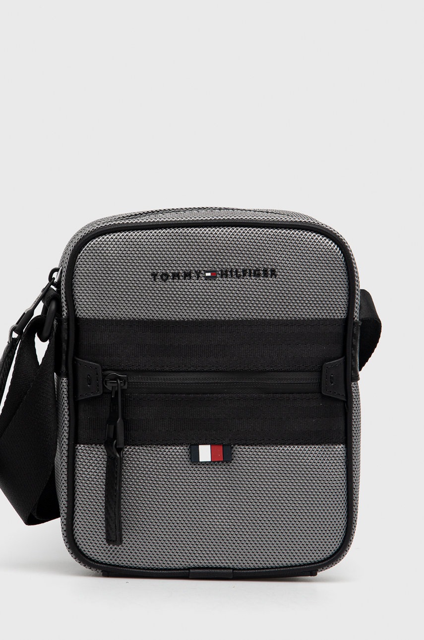 

Чанта през рамо Tommy Hilfiger в сиво, Сив