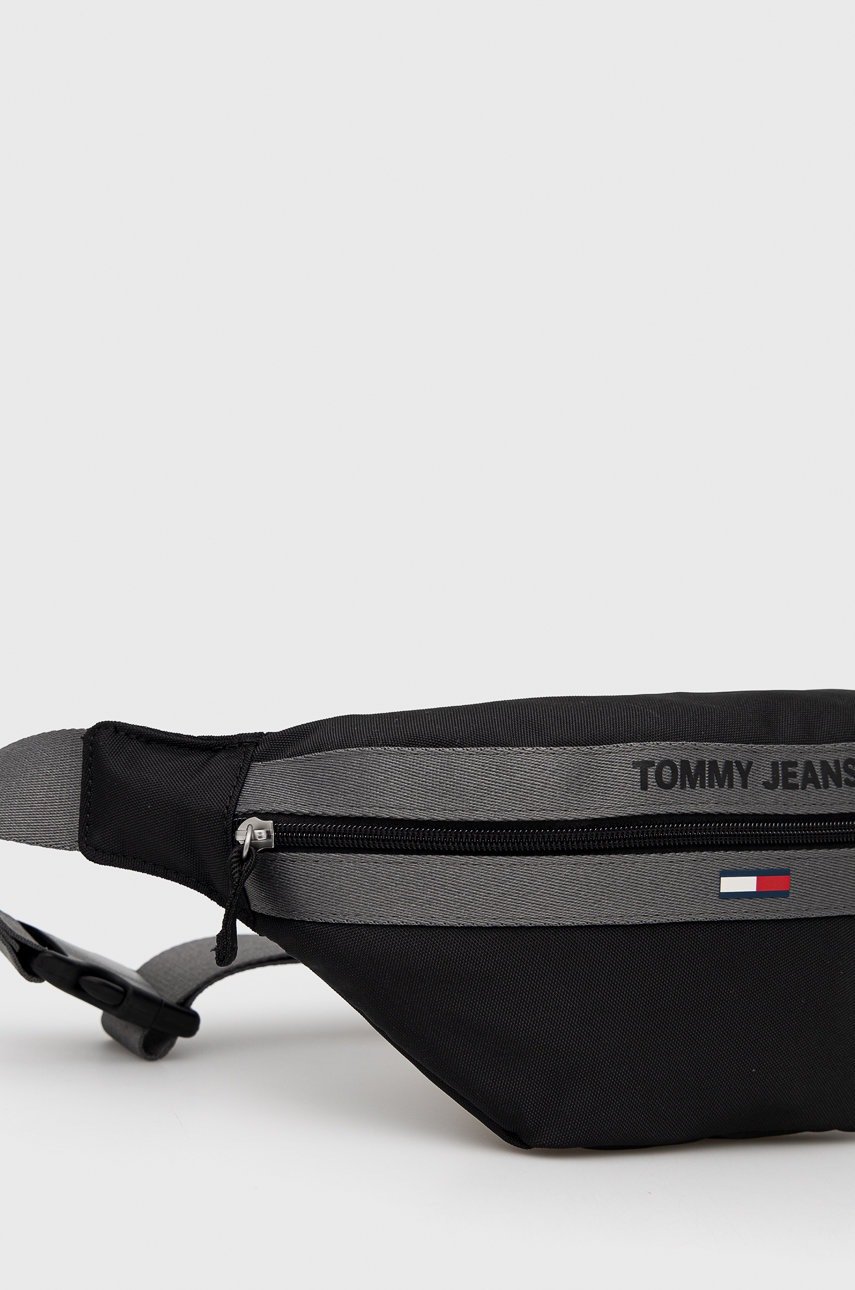 

Сумка на пояс Tommy Jeans колір чорний
