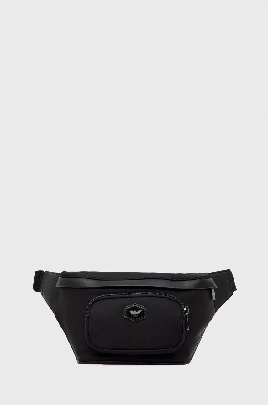 

Чанта за кръст Emporio Armani в черно, Черен