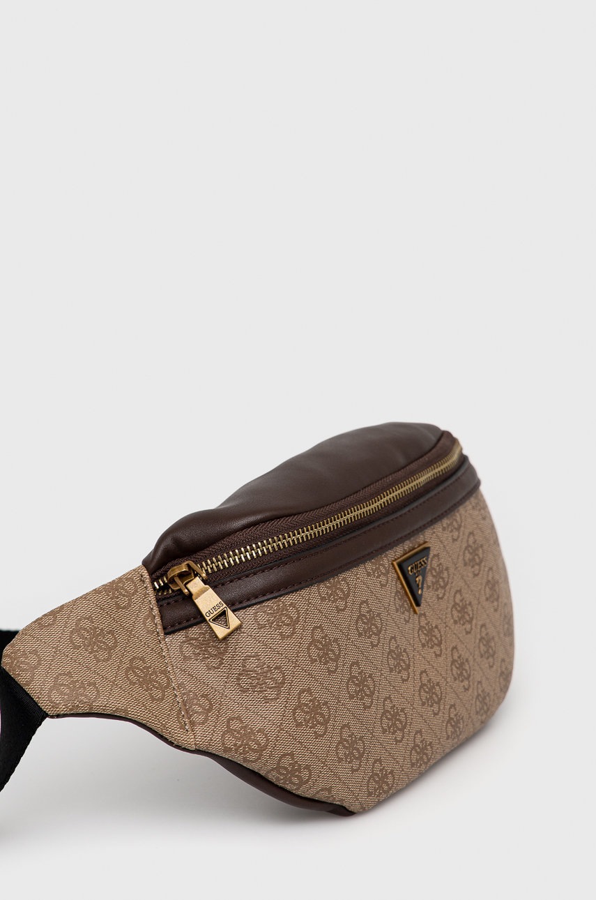 

Сумка на пояс Guess колір жовтий
