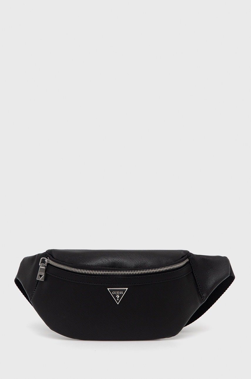 

Чанта за кръст Guess в черно, Черен
