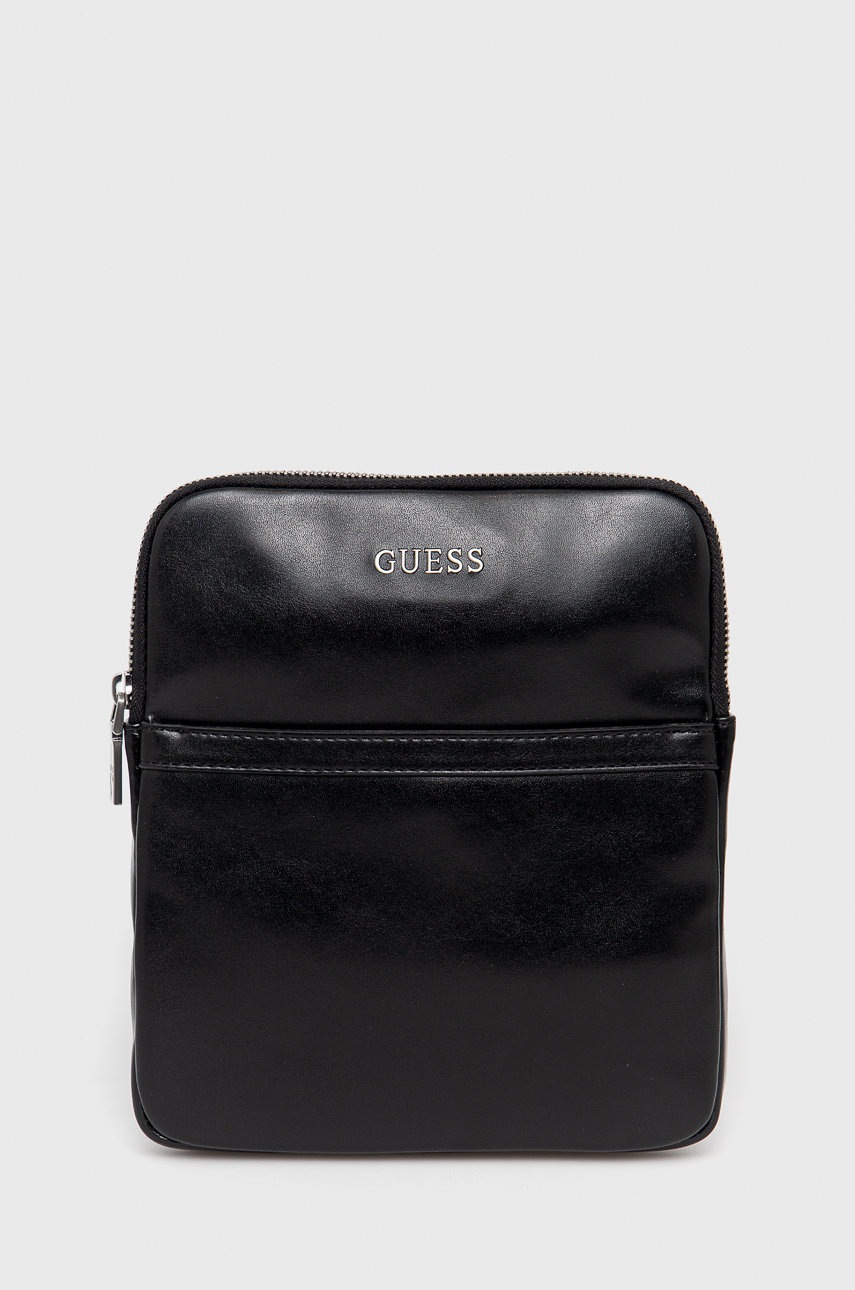 

Чанта през рамо Guess в черно, Черен