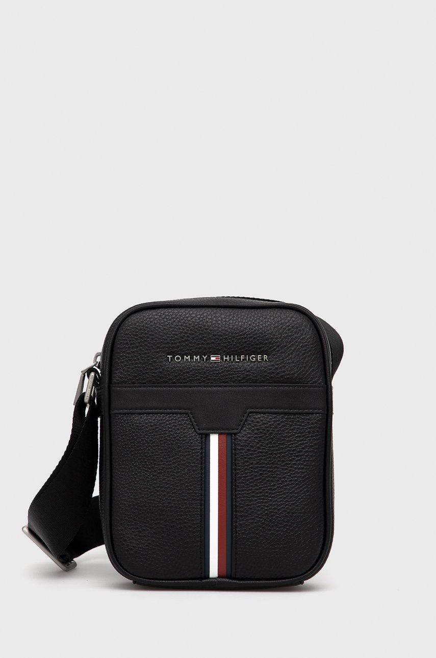 

Чанта през рамо Tommy Hilfiger в черно, Черен