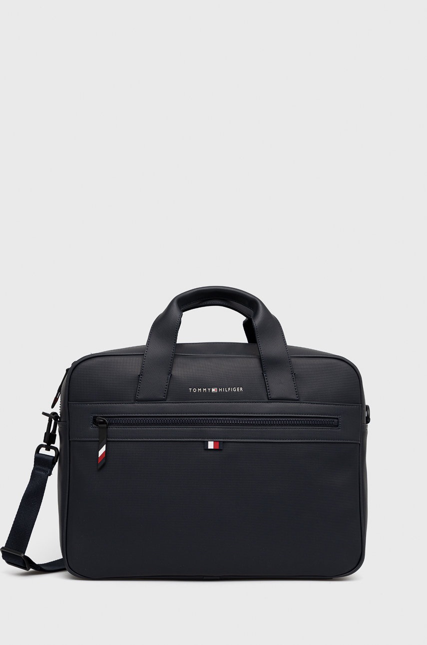 

Чанта Tommy Hilfiger в тъмносиньо, Тъмносин