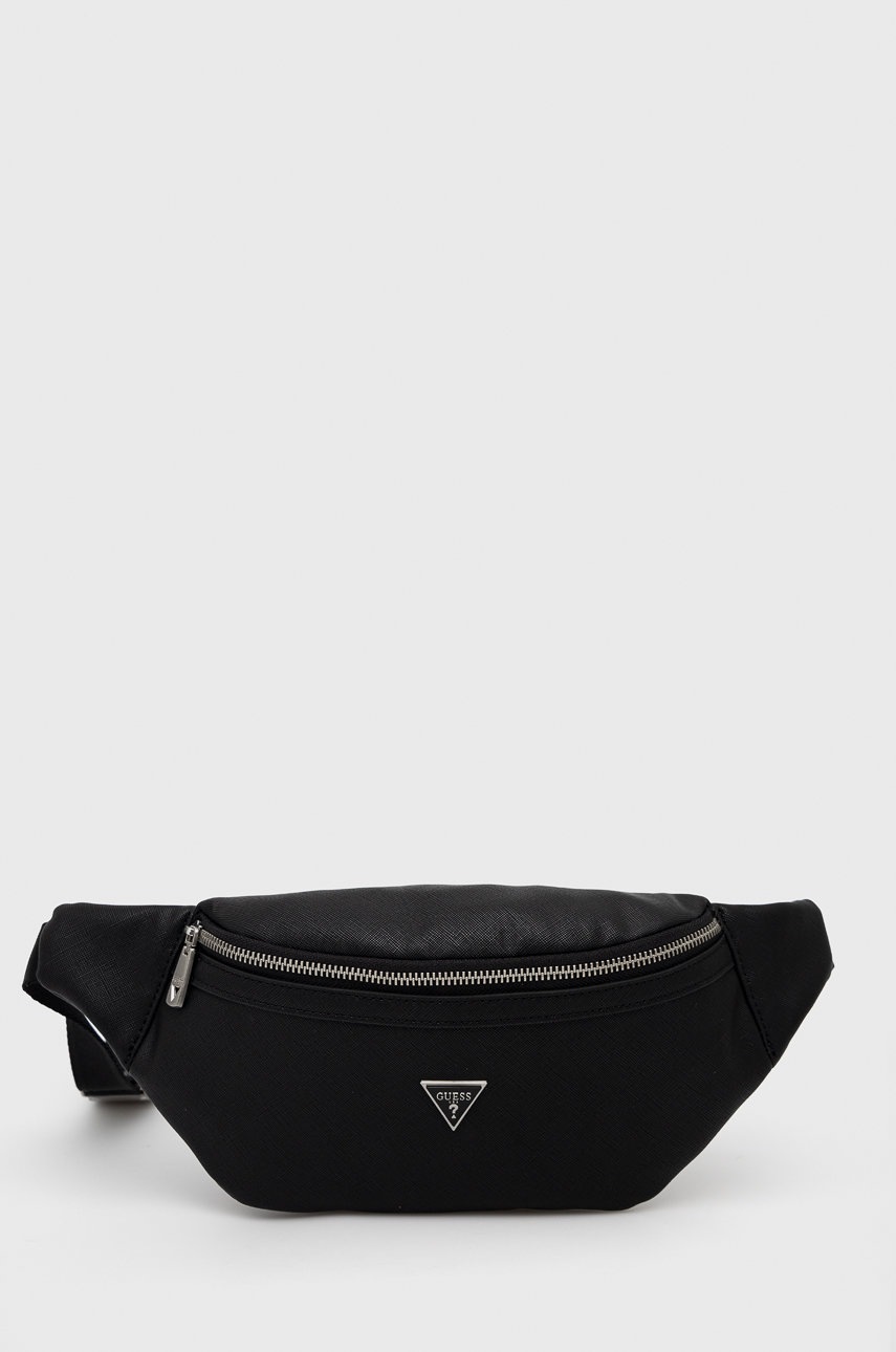 

Чанта за кръст Guess в черно, Черен