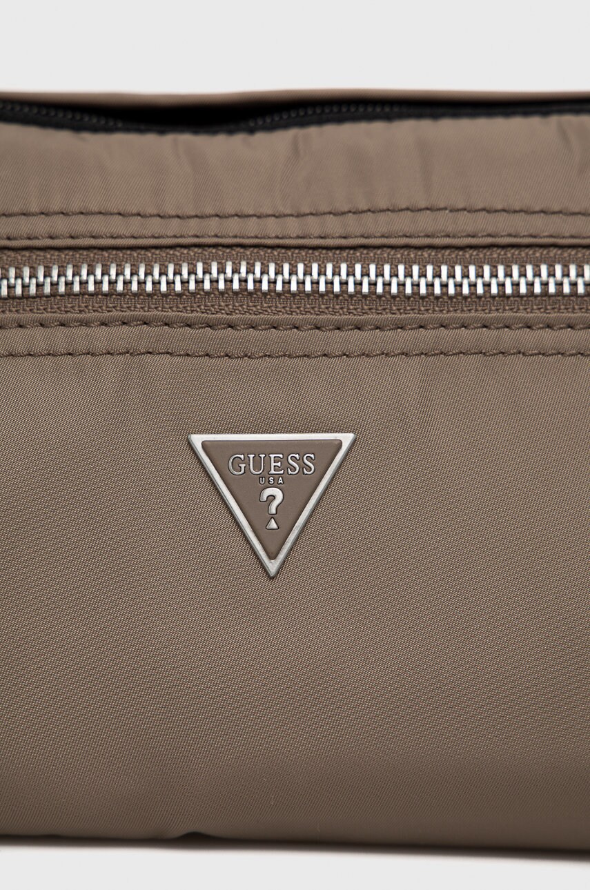 

Сумка на пояс Guess цвет коричневый