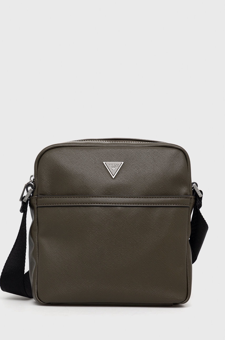

Чанта през рамо Guess в сиво, Сив
