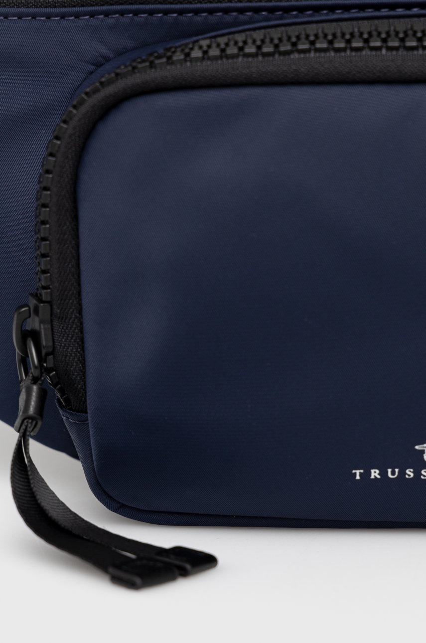 

Сумка на пояс Trussardi колір синій