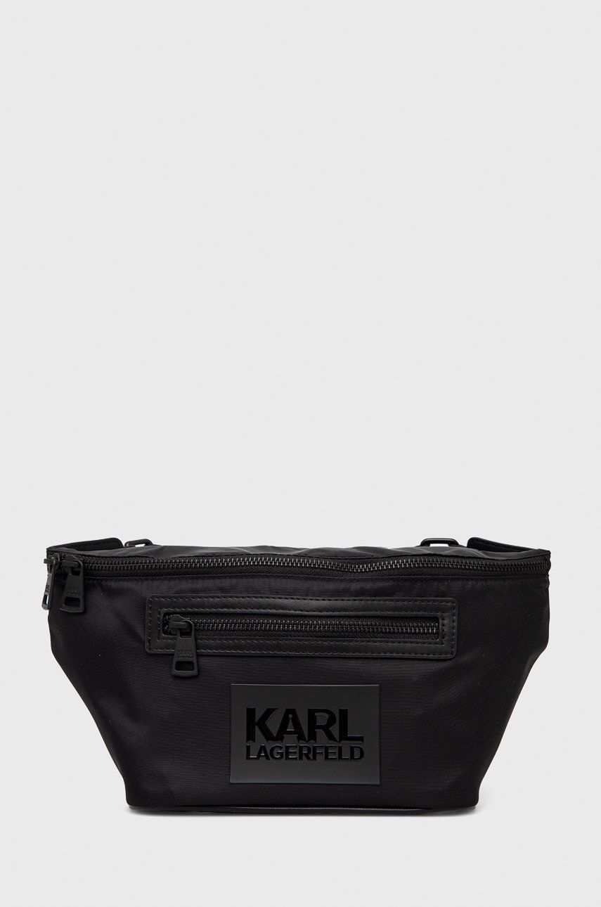 Karl Lagerfeld borseta culoarea negru answear.ro