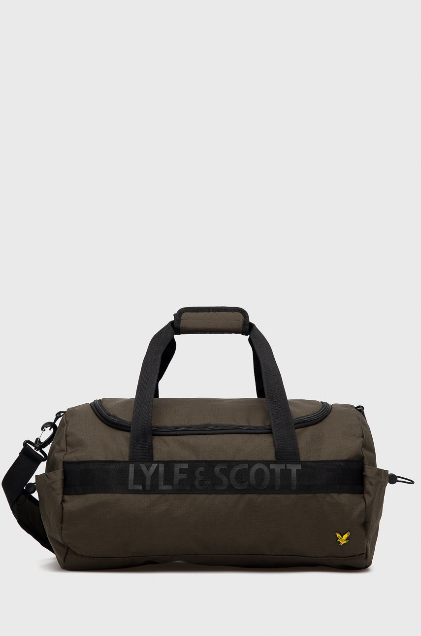 Lyle & scott geanta culoarea verde