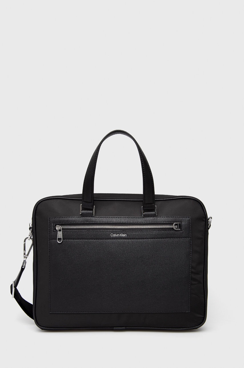 

Чанта Calvin Klein в черно, Черен