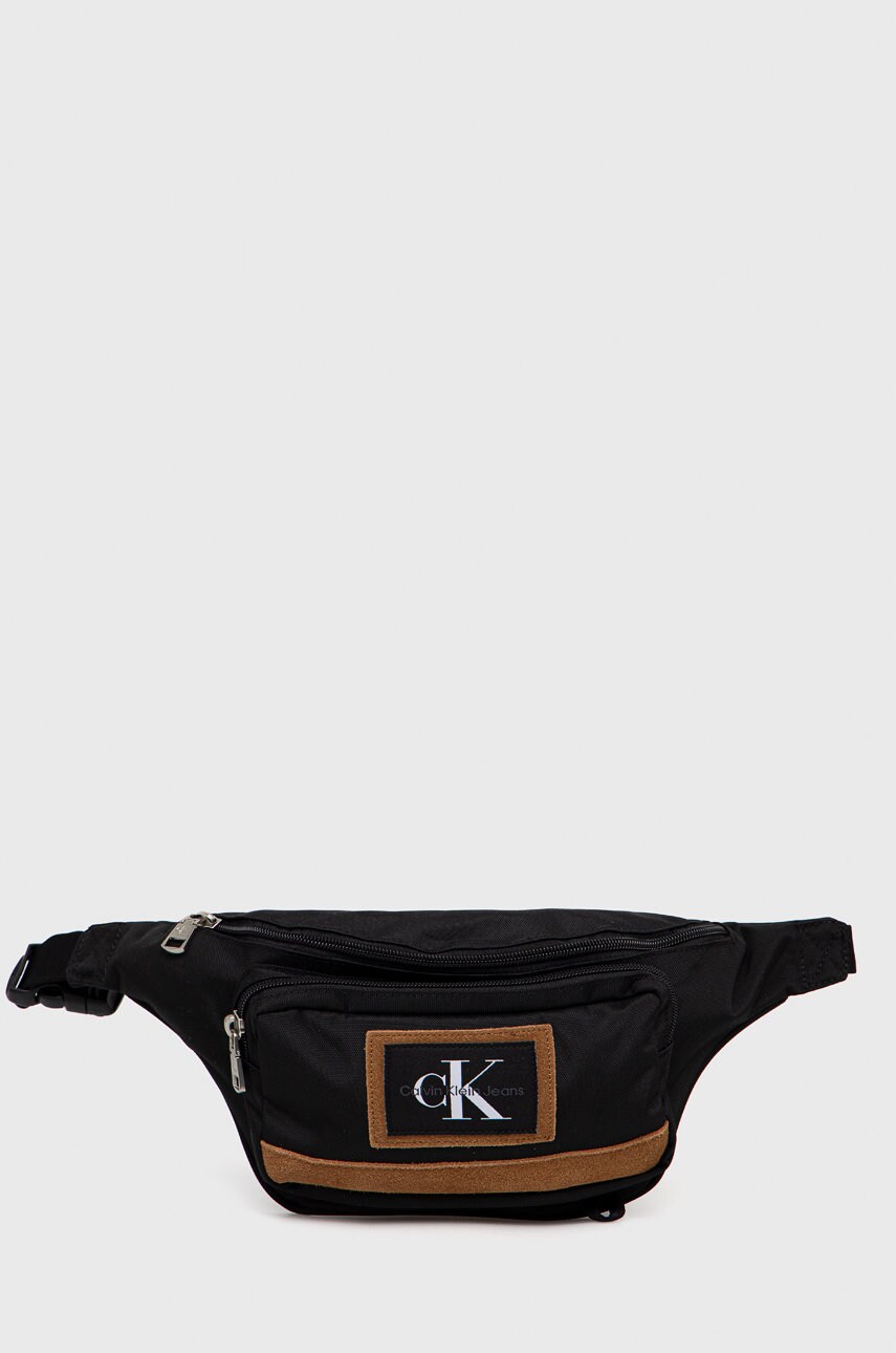 

Чанта за кръст Calvin Klein Jeans в черно, Черен
